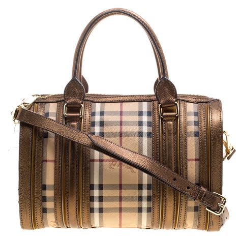 burberry medium haymarket bowling bag